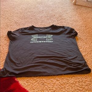 Black and Teal T-Shirt